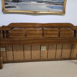 King Size Headboard And
Two End Tables