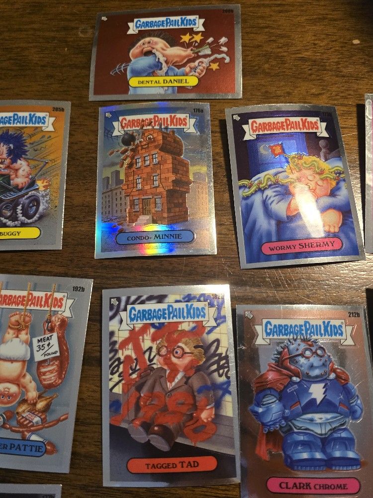 Garbage Pail, Batman, Power Rangers Xmen Etcc..