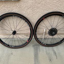Fulcrum Racing 7 Disc Wheelset With Specialized Pathfinder Pro 2Bliss Ready 700x38