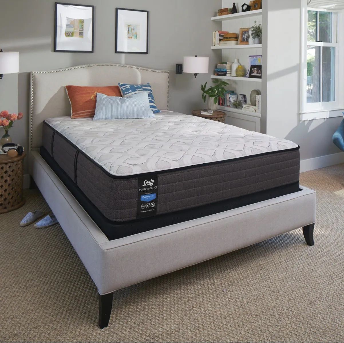 King Sealy Posturepedic Response Performance Cooper Mountain IV Cushion Firm Pillow Top Mattress