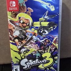 Splatoon 3 Nintendo Switch