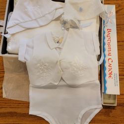 Baby Baptism Christening Outfit