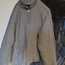Mens Houndstooth Jacket & Hat