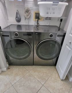Washer and dryer