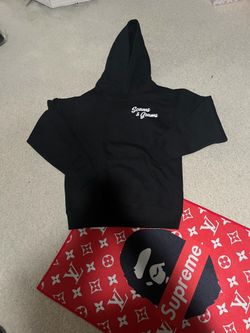 Scams & grams black hoodie