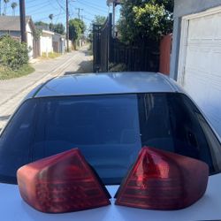 infiniti g35 03 - 04 tail lights and infiniti g35 rear bumper 