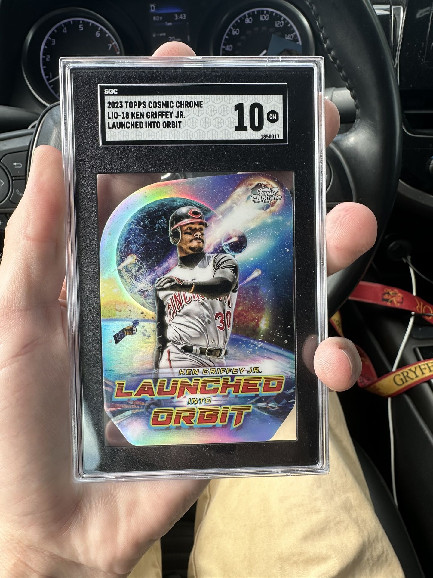 2023 Topps Cosmic Chrome Launched Into Orbit Reds Ken Griffey Jr. 