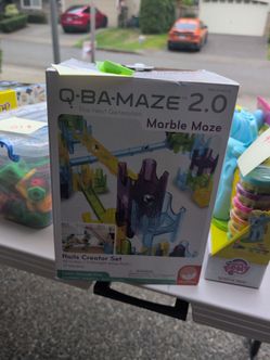Q-BA-MAZE Marble run box