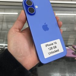 iPhone 16 128GB Unlocked Cash Or $50 Down 