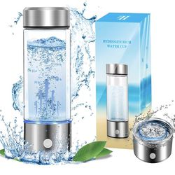 Small Size Hydrogen Water Bottles - New Upgrade Hydrogen Water Bottle Generator & Ionizer 280ML