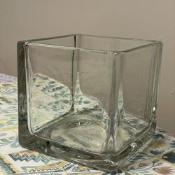 Square Vase Glass