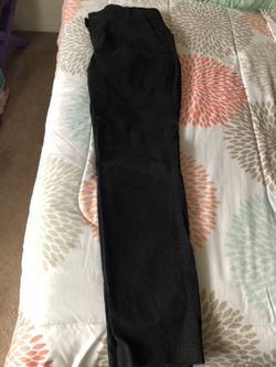 Old Navy black Khakis size 12