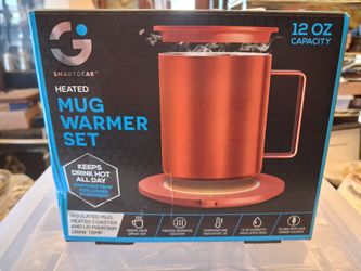 SmartGear Heated Mug Warmer Set,