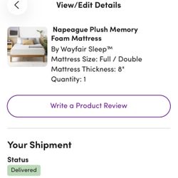 Full Size Brand New Mattress 