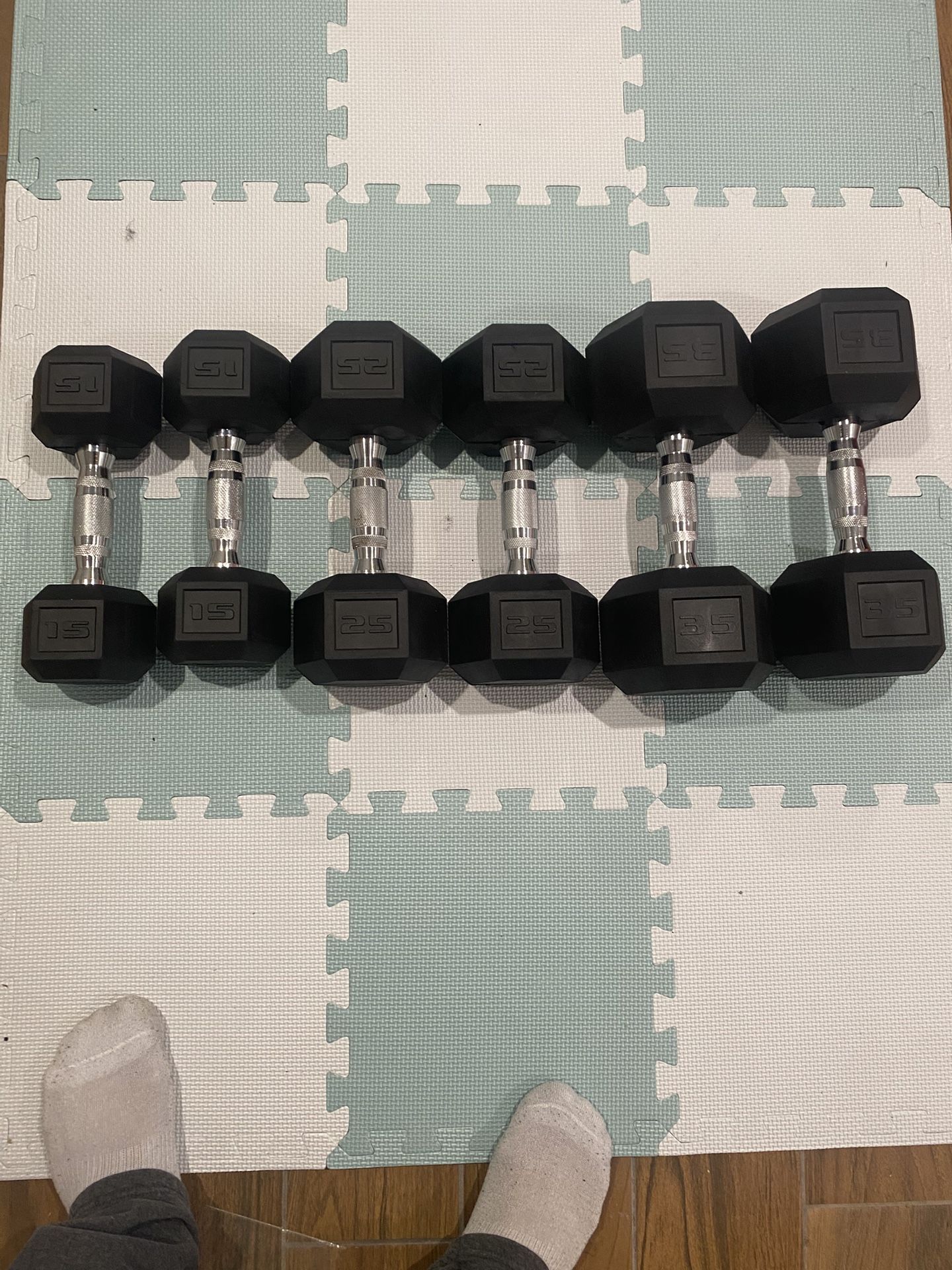 Dumbbell Pairs |15 | 25 | 35|