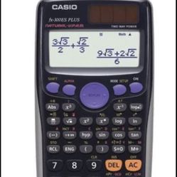 CASIO fx-300 ES PLUS Black Scientific Graphing calculator like new for school/college supplies