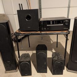 Pioneer Speaker System Set Up 7pc 