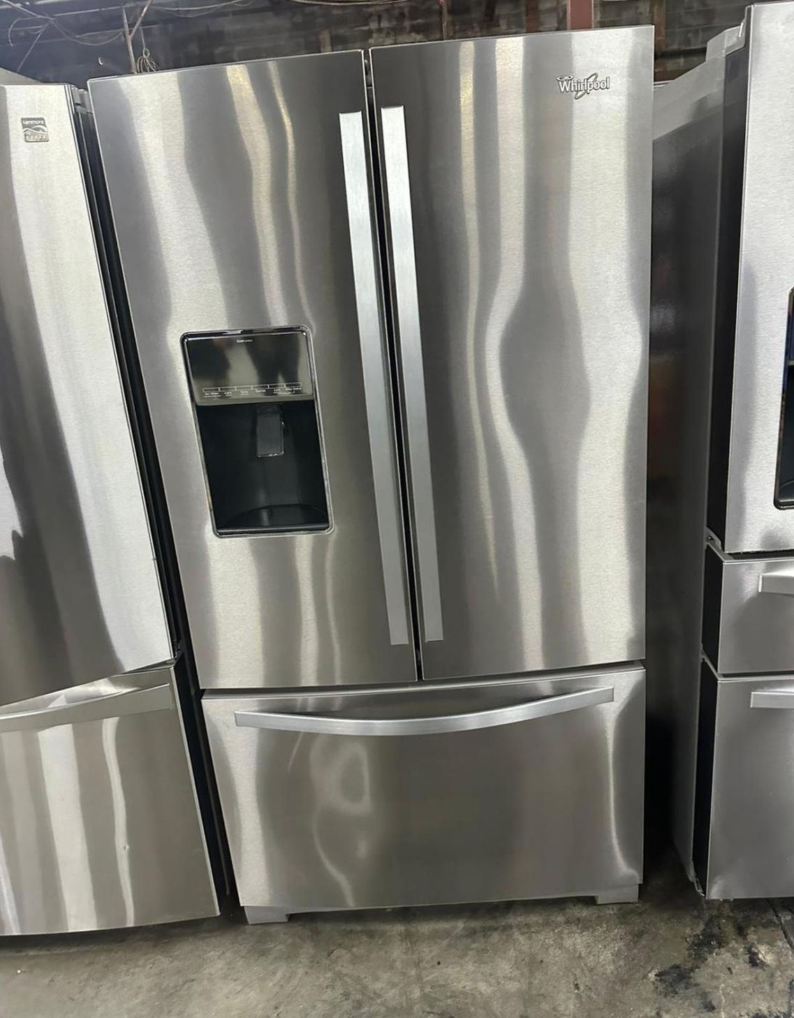Whirlpool 3-Door Refrigerator Stainless Steel FrenchDoor