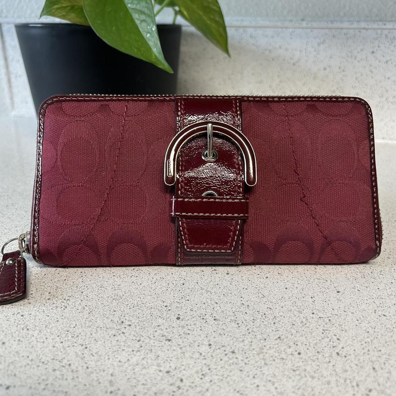 Red SoHo Coach Wallet