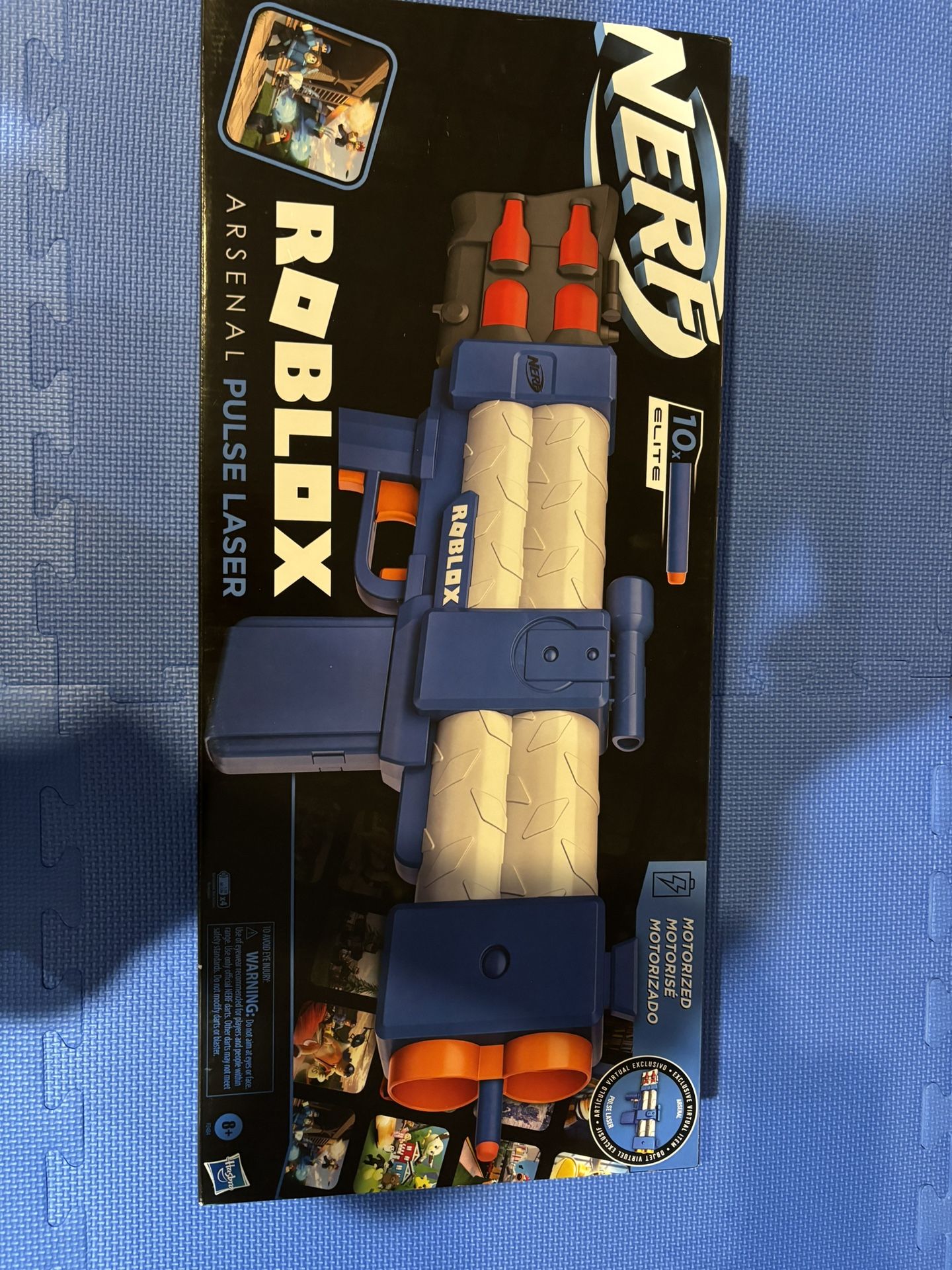 BRAND NEW ROBLOX ARSENAL NERF GUN + TOY CODE