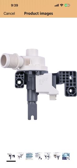 2025 Upgrade W11396717 W11263349 Washer Drain Pump Compatible with Whirlpool Maytag Kenmore Washing Machine Water Drain Pump Repalce W11396717 W112633