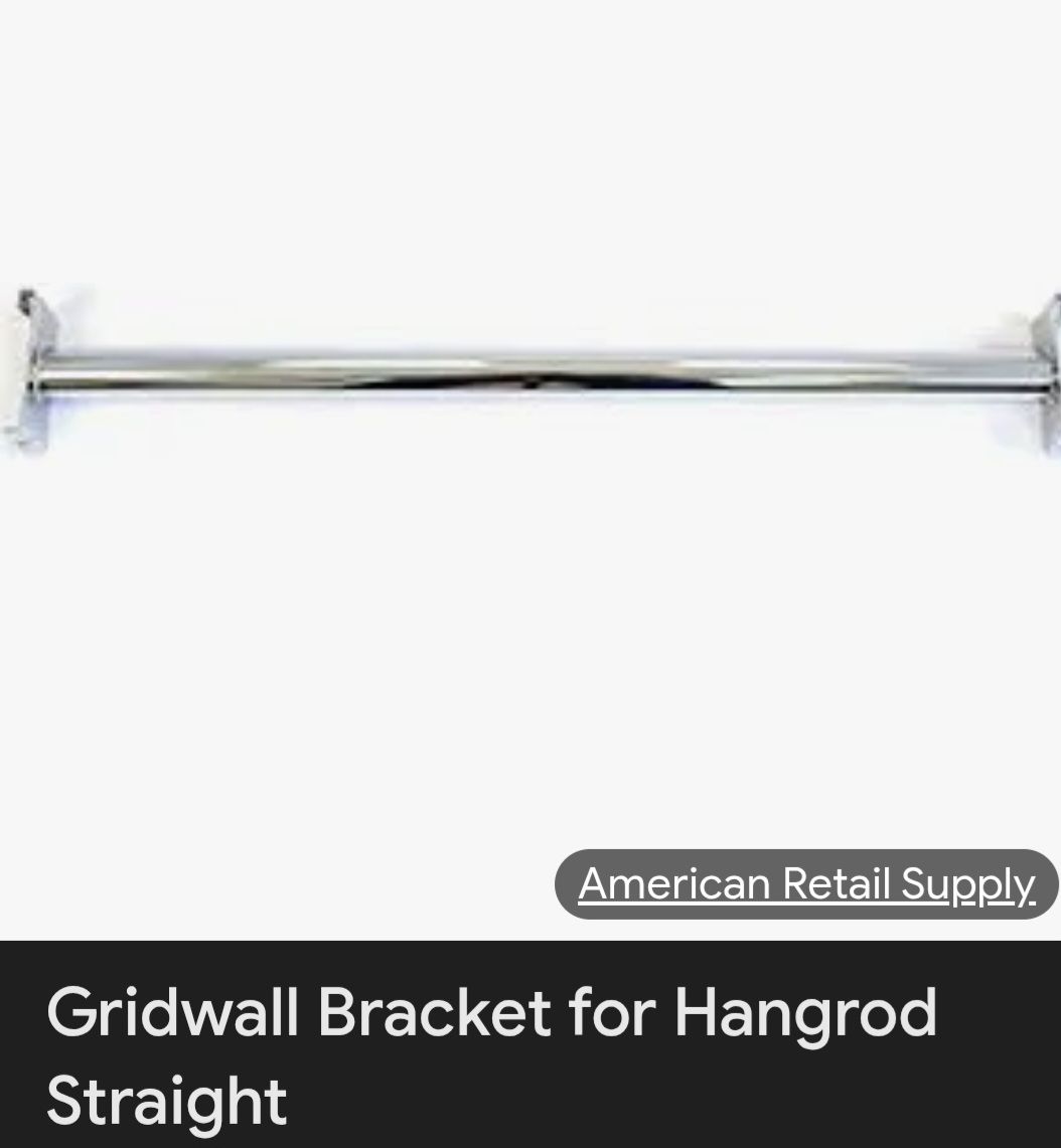 Gridwall Bracket for Hangrod Straight
