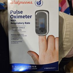 Pulse Oximeter With Respiratory Rate 