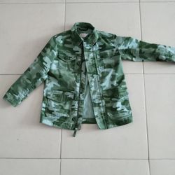 Boys Camouflage Jacket Size 5 