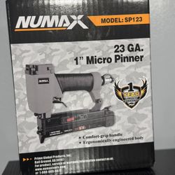 NuMax SP123 Pneumatic 23-Gauge 1" Micro Pin Nailer