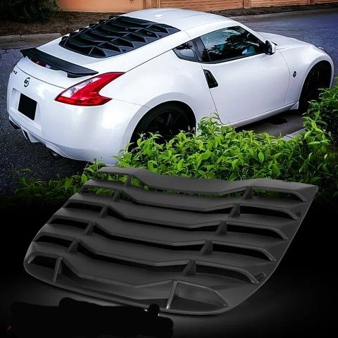 WindowS Louver NISSAN 370Z Z34 REAR WINDOW LOUVERS Windshield Sun Shade Cover