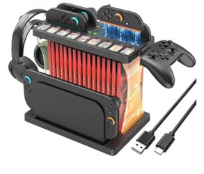 Nintendo Switch Storage Tower and Charging Stand