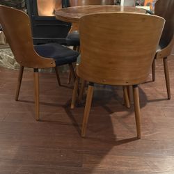 Wooden Table And Chairs
