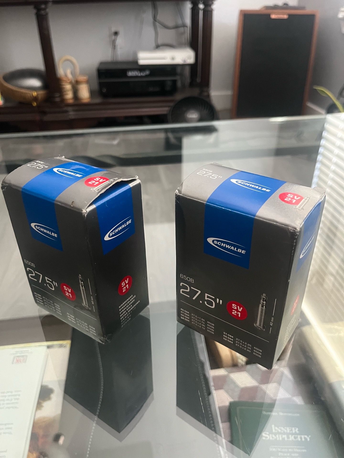 Schwalbe 27.5 / 650B Presta Valve bike tube