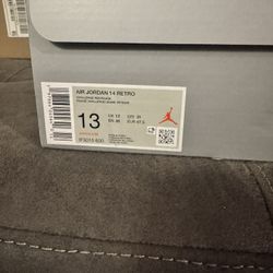 Jordan 14 Ferrari Size 13