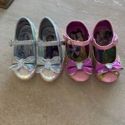 Size 7 Toddler Girls Princess Shoes 