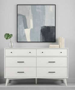 West Elm six drawer dresser
