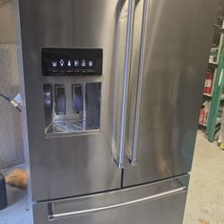 For Sale - Stainless Steel Side By Side Refrigerator 