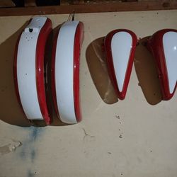 Harley fenders and split gas tank