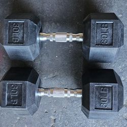 BRAND NEW pair of 30 pound dumbbells