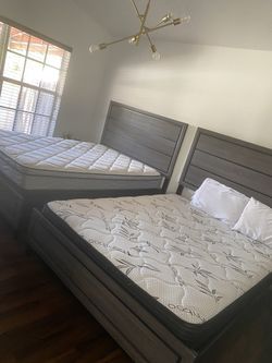 KENDALL- Miami ( 3 Piezas ) 2 Camas Queen NO Colchones 