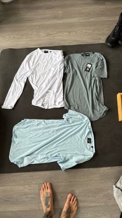 Men’s lightweight shirts. Cuts. Brand new.