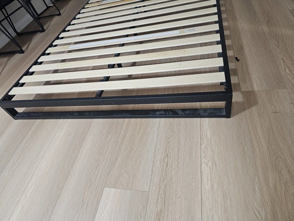 Free Queen Platform Bed Frame