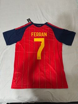 Spain Ferran #7 Soccer Jersey