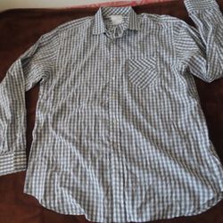 Billy Reid Mens Heirloom L/S Button Shirt multicolor Plaid • USA • Size 17.5