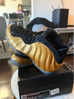 Foamposite metalic gold