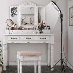 Make Yourself Glow Naturally! Extra Large 10" Ring Light Kit with Tripod! 