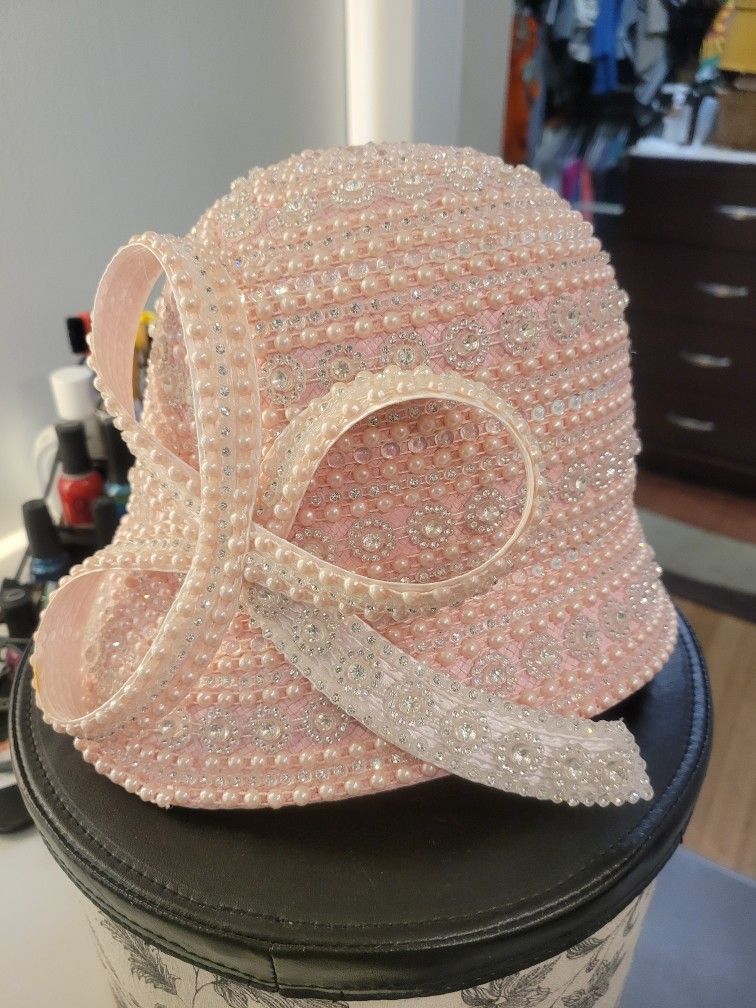 Pink Dressy Hat