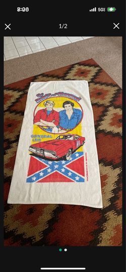 Vintage Dukes of Hazard Beach Towel