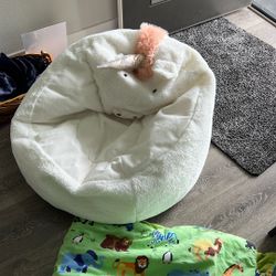 Childs unicornio beanbag 