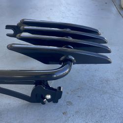 detachable stealth luggage rack designed for motorcycles